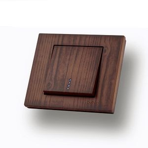 Intrerupator cu Led ST Lemn Nuc  Ovivo