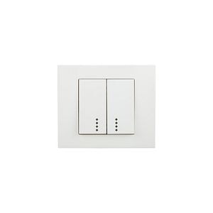 Comutator cu Led ST Grano Alb  Ovivo