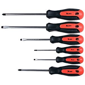 Set surubelnite profesionale Fusion, CrV, maner insertie tripla antislip, 6 bucati • MTX