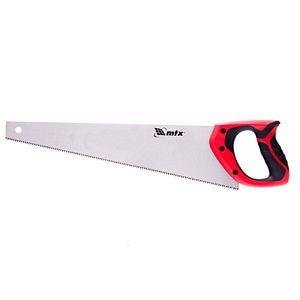 Fierastrau pentru lemn, 450 mm, 7-8 TPI, dinti 3D-caliti, maner insertie dubla • MTX