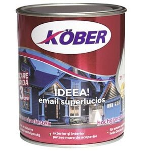 Email lemn / metal, 0.75L, Verde Luminos   Kober Ideea