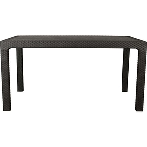 Masa terasa Outdoor Living, plastic, 150 x 90 x 75 cm, antracit