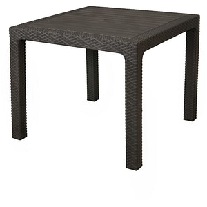 Masa terasa Outdoor Living, plastic, 90 x 90 x 75 cm, antracit