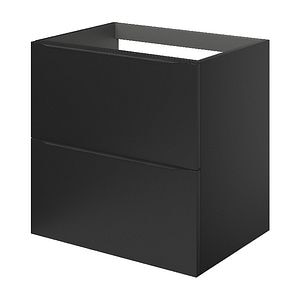 Baza pentru lavoar, suspendata, Negru, 60 x 60 cm  GoodHome Imandra