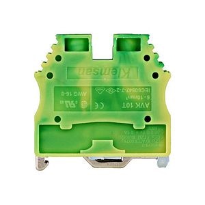 Clema impamantare pe sina, WPE, 6 mm