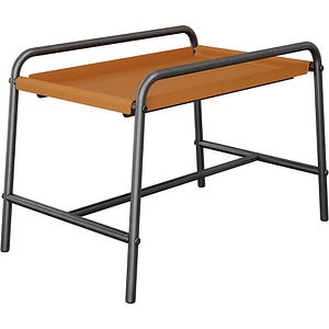 Masa terasa GOODHOME Petalii, otel, 56.6 x 35 x 37.5 cm, maro