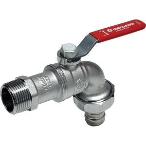 Robinet portfurtun GIACOMINI R621X043, 1/2", alama, argintiu