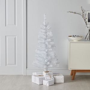 Brad artificial ORELLE, 122 cm, alb