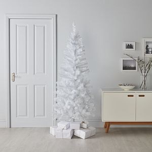 Brad artificial ORELLE, 183 cm, alb