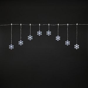 Perdea de lumini LED, 8 leduri, 5.4m, iluminare alb rece