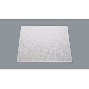 Plafon Decorativ Polistiren, T101, 50 x 50 cm, 10 mm, 2Mp/Pachet  Decoflair