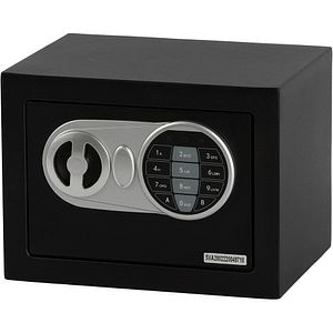 Seif electronic SMITH AND LOCKE, 17 x 23 x 17 cm, negru