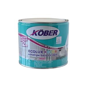 Email, gri antracit, mat, 2.5 L  Ecolux