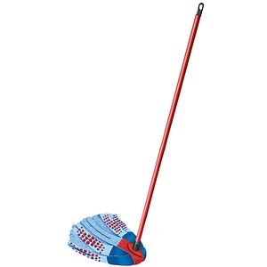 Mop cu maner Euroclick VILEDA 3 Action, microfibra