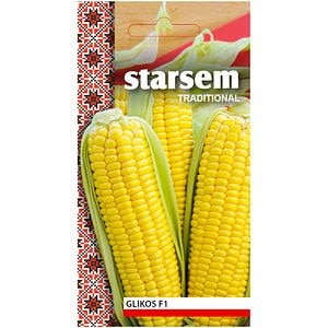 Seminte de legume Porumb dulce Glikos F1, 1 plic