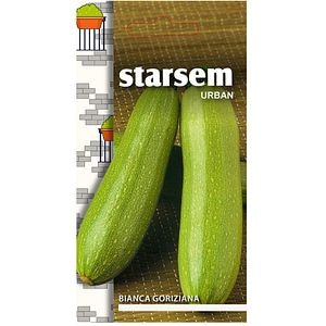 Seminte de legume Dovlecel Bianca Goriziana, 1 plic