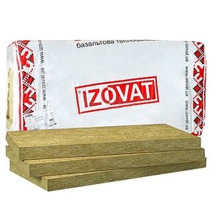 Vata minerala bazaltica pentru mansarda, 3 mp, 0.035 W/mK, 100 x 60 cm 10 cm  Izovat