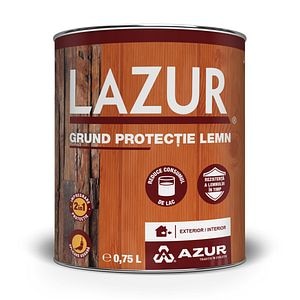 Grund pentru lemn, 0.75 L • Lazur