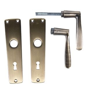 Maner cu silduri, pentru cheie, alama antic, 54 mm  Yale