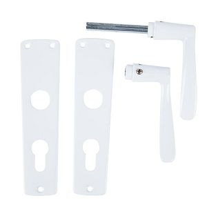 Maner cu silduri, pentru cilindru, alb, 54 mm  Yale