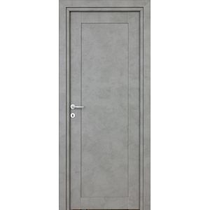 Usa de interior  gri, reversibila, mdf, 203 x 68 cm, toc inclus • Mod