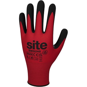 SITE MANUSI NITRIL ROSII L