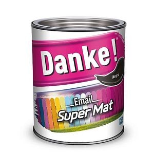 Email Uscare Rapida, Super Mat, Negru, 0.75L   Danke