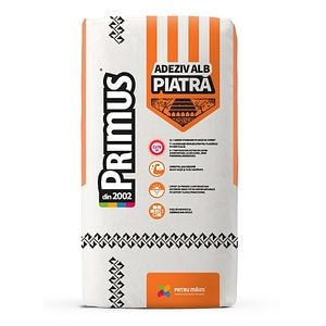 Adeziv pt piatra, alb, 25 kg  • Primus