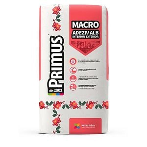 Adeziv pentru gresie si faianta Primus, alb, 25 kg