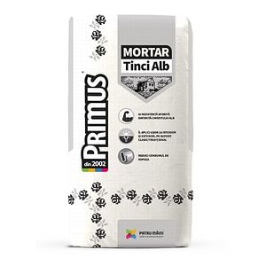 Mortar tinci, alb, 25 kg  • Primus