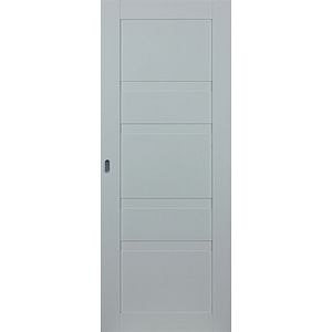 Usa interior, culisanta,  alb, reversibila, mdf, 207 x 81.5 cm • Workshop Doors Bella