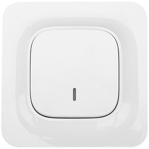 Intrerupator LED KENNET JACOBSEN, 16A, IP20, ABS, alb