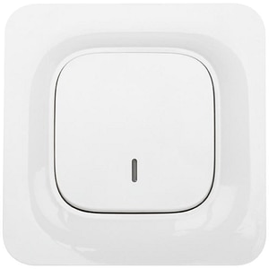 Intrerupator cu LED JACOBSEN, alb 
