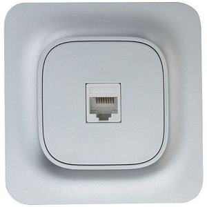 Priza internet JACOBSEN Kennet, RJ45, argintiu