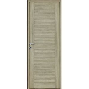 Usa interior Trame, fara geam, reversibila, MDF, 68 x 203 cm, crem