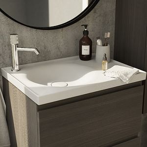 Lavoar baie, alb, 60Cm  • GoodHome Kentia