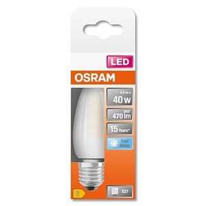 Bec LED, lumina neutra, 4 W • Ledvance
