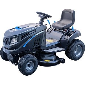 Tractor de tuns iarba MAC ALLISTER Benzina, 11.5CP, 413CC, latime taiere 98 cm, negru-gri