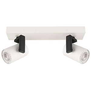 Spot dublu ITALUX Mola SPL-2846-2 WH, 2 x GU10, 35W, IP20, alb