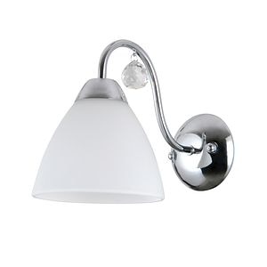 Lampa de perete, alba, 40W, 1 bec  Lugano