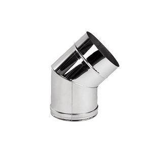 Cot 45 grade, D160 mm, inox