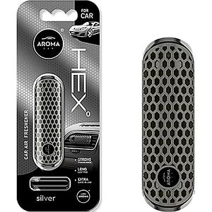 Odorizant auto AROMA CAR Hex, silver