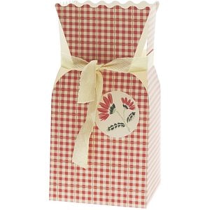 Punga pentru plante Bouquet Box Rosie, rosu-alb