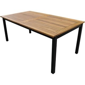 Masa extensibila BLOOMA Fasia, 180-240 x 100 x 75 cm, maro