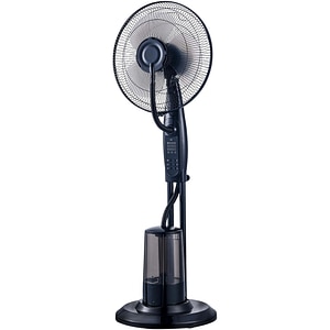Ventilator cu pulverizare, 3 trepte de viteza, 75W, negru