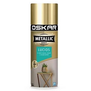 Oskar Metal. Ef. Lucios Auriu 400Ml