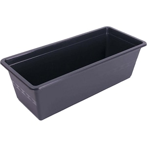 Jardiniera CARINA, plastic, 40 cm, antracit