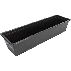Jardiniera CARINA, plastic, 60 cm, antracit