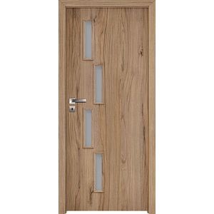 Usa interior cu geam, autumn, dreapta, MDF, 206,3 x 67,6 Cm, toc inclus  Sagitarius