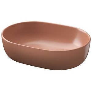 Lavoar pe blat CERSANIT Moduo K116-131, ceramica, 50 x 35.5 x 15 cm, caramiziu